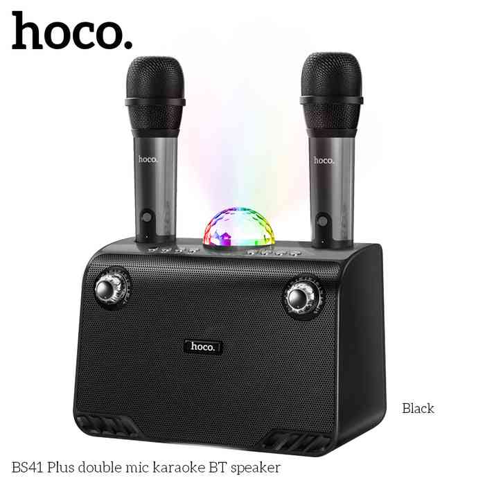 HOCO BS41 Plus Double Mic Karaoke Wireless Bluetooth Speaker
